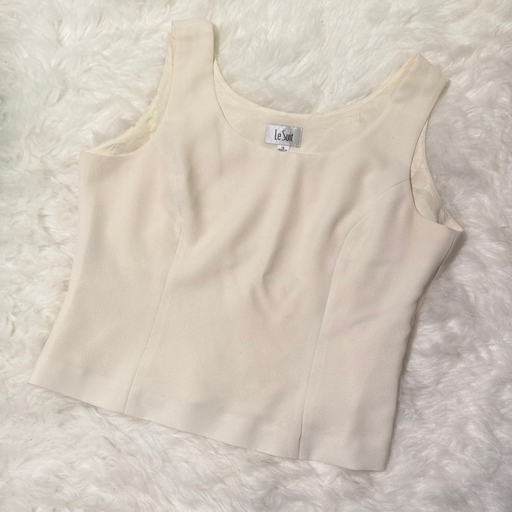 Le Suit Women's Elegant Cream Camisole